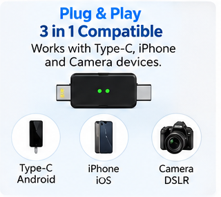 SX31 3-in-1 Multi-Function Wireless Microphone - Image 4