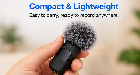 K9 Dual Wireless Microphone with Lightning Converter - Image 5