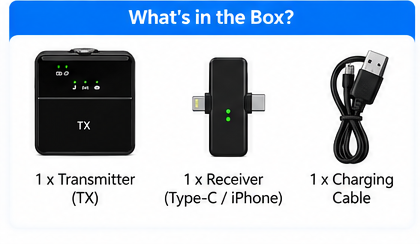 SX31 3-in-1 Multi-Function Wireless Microphone - Image 6